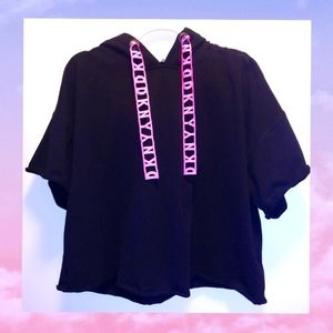 DKNY Sport cropped hoodie. XL